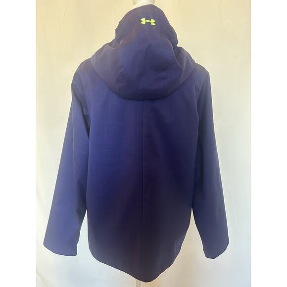 Under Armour youth xl/ladies M Cold Gear jacket. All weather full zip with hood - Picture 2 of 11
